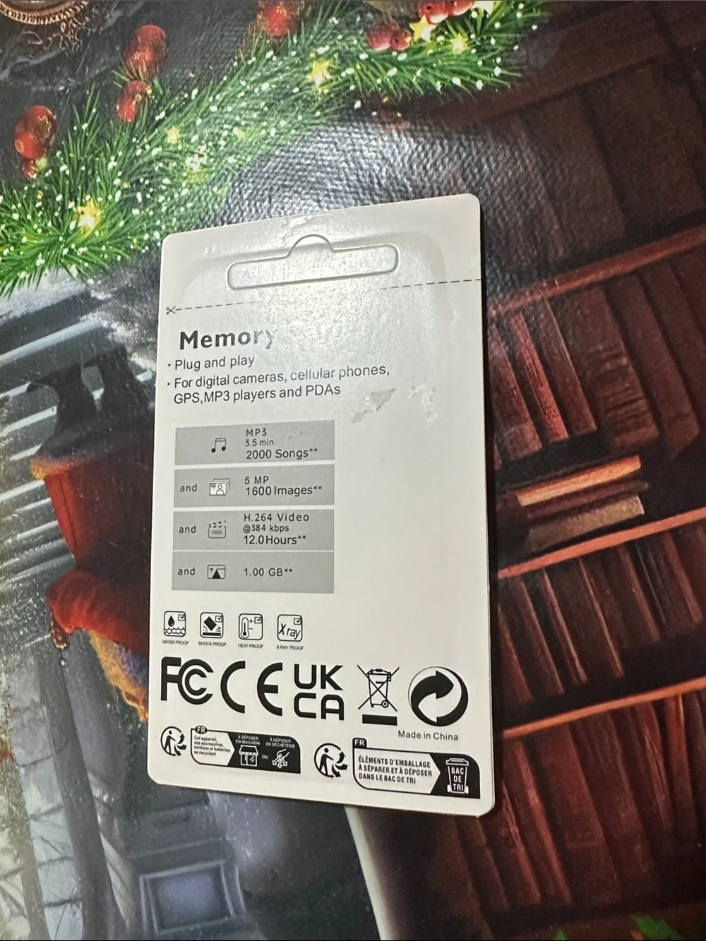 Lenovo Green and Black microSD Card with Adapter